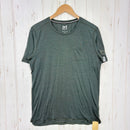 【Unisex M グリーン系】 Atelier Blue Bottle ( アトリエブルーボトル ) ハイカーズ Tシャツ Hiker’S T-Shirts スーパーナチュラルコラボ ウール ウェア トップス インナー シャツ ショートスリーブTシャツ クルーネック-1