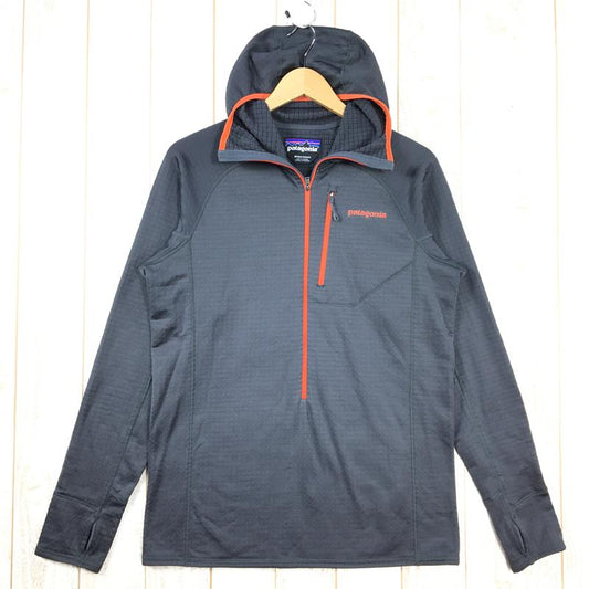 [男式 M 灰色] Patagonia R1 连帽衣调节器 Polartec Power Dry 抓绒夹克套头衫 40074 国际男式 FGE 锻造灰色