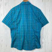 【Men's S ブルー系】 Arcteryx ( アークテリクス ) ピークライン ショートスリーブ シャツ Peakline Short Sleeve Shirt 生産終了モデル 入手困難 コットン ウェア トップス インナー シャツ ショートスリーブシャツ