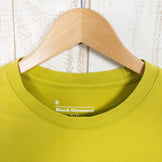 【Men's S イエロー系】 Black Diamond ( ブラックダイヤモンド ) イクイップメントフォーアルピニストティー オーガニックコットン Men's コットン ショートスリーブTシャツ クルーネック インナー シャツ トップス ウェア - 【公式】2ndGEAR（セカンドギア）Webショップ【登山用品・アウトドア用品専門 買取販売店】