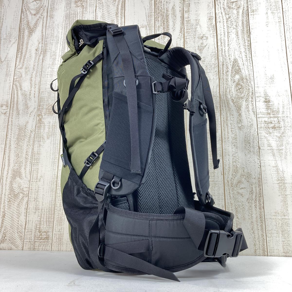 [OneSize 绿色] Paago Works Buddy 33 Buddy 33L 背包日用包 HP203 MGN 苔绿色 容量 [30L-54L] 背包包收纳