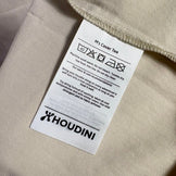 【Men's S ベージュ系】 Houdini ( フーディニ ) カバー ティー Cover Tee ポリエステル ウェア トップス インナー シャツ ショートスリーブTシャツ クルーネック 化繊 z00058011  化繊 ショートスリーブTシャツ クルーネック