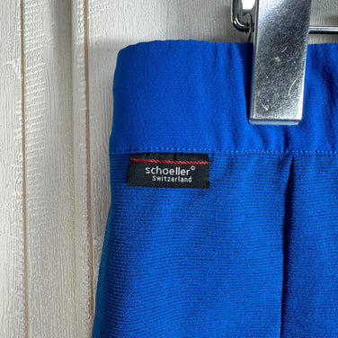 男士 Eiger Eisfeld Light SO 长裤，46 码，蓝色。这款尼龙软壳长裤是冬季下装的理想之选。产品代码：z00054161。