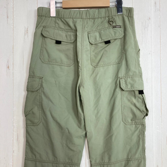 【Women's M グリーン系】 Columbia ( コロンビア ) フィジー アイランド コンバーチブルパンツ ウィメンズ Fiji Island Convertible Pants Women's 2WAY 3/4丈 ナイロンリップストップ ナイロン ウェア ボ
