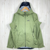 Men's M Green Millet Typhon 50000 Stretch Jacket, Nylon, Outerwear, Rain Shell, z00053730