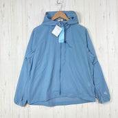 【Unisex S ブルー系】 Paper Sky Wear ( ペーパースカイ ウェア ) ウィンド シェル フーディー Wind Shell Hoodie 73(Blue Gray) ナイロン ウェア トップス アウター ジャケット ウィンドシェル z00056