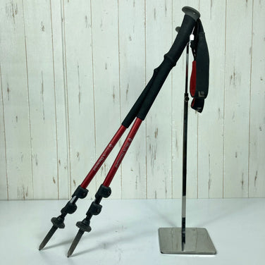 【140cm Red】 Black Diamond Trail Flick Lock Aluminum Pole Stock Trekking Pole z00057226 Trekking Pole, Pole, Stock