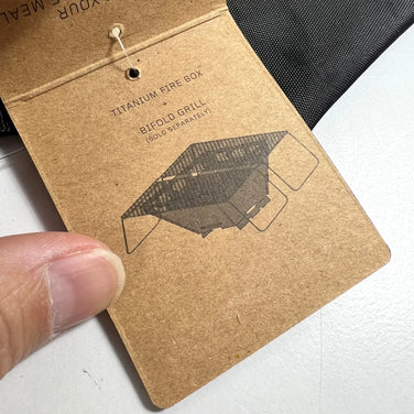 【OneSize シルバー系】 Vargo ( ヴァーゴ ) チタニウムファイヤーボックス（網なし） Titanium Fire Box (No Grill) T-319 z00056887  焚き火台 キャンピングギア