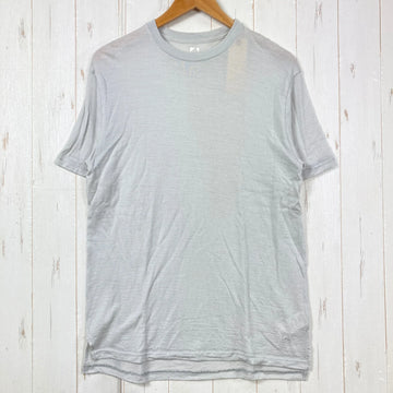【Unisex S グレー系】 Subtle Voice（サトル ボイス） SV ウール T シャツ SV Wool T-shirt メリノウール ウェア トップス インナー シャツ ロングスリーブTシャツ クルーネック ウール z00060214  ウール ロング