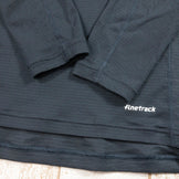 【Men's M チャコール系】 Finetrack ( ファイントラック ) ドライレイヤー ウォーム ロングスリーブ ポリウレタン FUM0521 Asian Men's 化繊 ロングスリーブTシャツ クルーネック インナー シャツ トップス ウェア - 【公式】2ndGEAR（セカンドギア）Webショップ【登山用品・アウトドア用品専門 買取販売店】