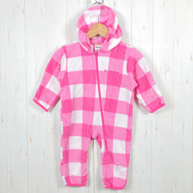 Baby's 12MOS Pink Columbia Snowtop II Bunting Polyester Fleece Jacket (z00054038)