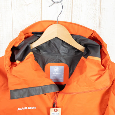 【Men's M オレンジ系】 Mammut ( マムート ) クレーターライト ハードシェル フードジャケット Crater Light HS Hooded Jacket ナイロン 1010-29550 Asian Men's GORE-TEX Paclite P - 【公式】2ndGEAR（セカンドギア）Webショップ【登山用品・アウトドア用品専門 買取販売店】