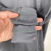 [Men's S Black Series] Finetrack Drylayer Basic Long Sleeve Polyester Wear Top Inner Shirt Long Sleeve T-Shirt Crew Neck Synthetic Fiber z00057558 Synthetic Fiber Long Sleeve T-Shirt