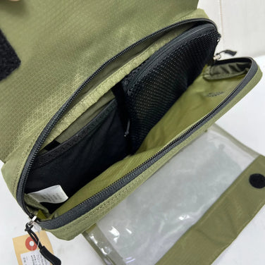【OneSize グリーン系】 The North Face ( ザ・ノースフェイス ) フロント アクセサリー ポケット Front ACC Pocket ナイロン バッグ ストレージ サコッシュポーチ z00055199  サコッシュポーチ バッグ ストレージ