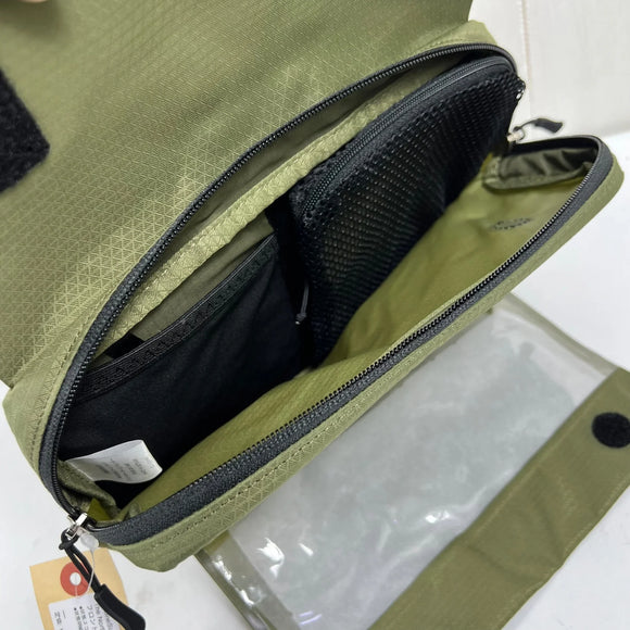 【OneSize グリーン系】 The North Face ( ザ・ノースフェイス ) フロント アクセサリー ポケット Front ACC Pocket ナイロン バッグ ストレージ サコッシュポーチ z00055199  サコッシュポーチ バッグ ストレージ