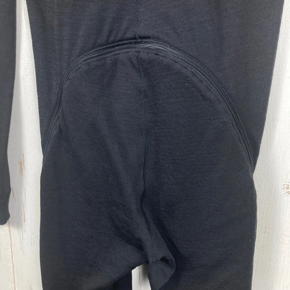 【Men's S ブラック系】 The North Face ( ザ・ノースフェイス ) ウール ベースレイヤー ワンピース Wool Base Layer One-Piece サミットシリーズ 欧米規格モデル メリノウール ウェア トップス アウター ジャケット