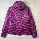 Mountain Hardwear Ghost Whisperer Hooded Down Jacket, Women's Size Small, Purple. This down jacket features down insulation and is perfect for outerwear. (Product code: z00053756)