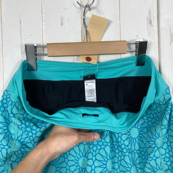 【Women's M グリーン系】 2012 Patagonia ( パタゴニア ) ナイン トレイルズ スカート Nine Trails Skirt MIU インナーショーツ付き ストレッチ ポリエステル ウェア ボトムス スカート z00061663 MIU スカー