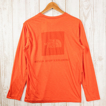 【Men's L オレンジ系】 The North Face ( ザ・ノースフェイス ) ロングスリーブ フラッシュドライ メリノクルー ポリエステル NT32088 Asian Men's ウール ロングスリーブTシャツ クルーネック インナー シャツ トップス - 【公式】2ndGEAR（セカンドギア）Webショップ【登山用品・アウトドア用品専門 買取販売店】
