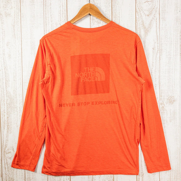【Men's L オレンジ系】 The North Face ( ザ・ノースフェイス ) ロングスリーブ フラッシュドライ メリノクルー ポリエステル NT32088 Asian Men's ウール ロングスリーブTシャツ クルーネック インナー シャツ トップス - 【公式】2ndGEAR（セカンドギア）Webショップ【登山用品・アウトドア用品専門 買取販売店】