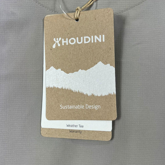 【Unisex M カーキ系】 Houdini ( フーディニ ) ウェザー ティー Weather Tee 159784 SANDSTORM z00055960 SANDSTORM 化繊 ショートスリーブTシャツ クルーネック インナー シャツ トップス ウェア