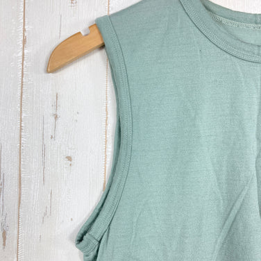 【Men's S グリーン系】 Yamatomichi ( 山と道 ) 100 パーセント ライト メリノ スリーブレス 100% Light Merino Sleeveless メリノウール100% 日本製 メリノウール ウェア トップス インナー シャツ タンク