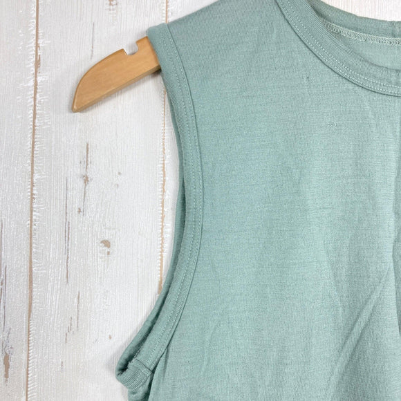 【Men's S グリーン系】 Yamatomichi ( 山と道 ) 100 パーセント ライト メリノ スリーブレス 100% Light Merino Sleeveless メリノウール100% 日本製 メリノウール ウェア トップス インナー シャツ タンク