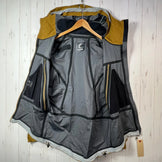 Teton Bros TB 夹克，男款，中号，米色，枪灰色尼龙，硬壳外套，Polartec Neoshell，z00054423