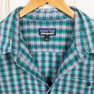 【Men's L ネイビー系】 2017 Patagonia ( パタゴニア ) パッカーウェア シャツ Puckerware Shirt 入手困難 ポリエステル ウェア トップス インナー シャツ ショートスリーブシャツ コットン z00050995 コットン - 【公式】2ndGEAR（セカンドギア）Webショップ【登山用品・アウトドア用品専門 買取販売店】