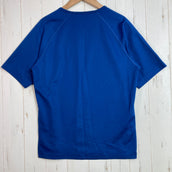 【Men's S ブルー系】 Berghaus ( バーグハウス ) エッセンシャル ショート スリーブ クルー Essential Short Sleeve Crew ポリエステル ウェア トップス インナー シャツ ショートスリーブシャツ 化繊 z000558