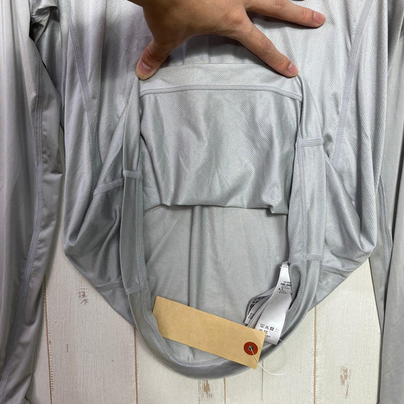 【Women's 1 グレー系】 Goldwin ( ゴールドウィン ) クーリング ラウンドネック ロングスリーブ Cooling Roundneck Long Sleeve ナイロン ウェア トップス インナー シャツ ロングスリーブTシャツ クルーネック 化繊