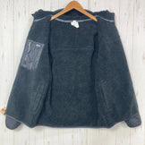 【童装 XXL 黑色系】 2022 Patagonia (巴塔哥尼亚) 可逆 Ready Freddy 连帽夹克 Reversible Ready Freddy Hoody INBK 涤纶 服装 上衣 外套 夹克 抓绒 z000