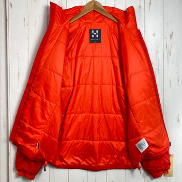 【Men's XS オレンジ系】 Haglofs ( ホグロフス ) バリアー スリー ジャケット Barrier III Jacket 化繊ダウン ウェア トップス アウター ジャケット 化繊インサレーション z00055826  化繊インサレーション アウター ジ