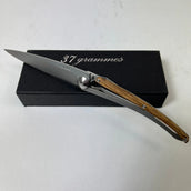 【OneSize シルバー系】 Deejo ( ディージョ ) Le 37グラム ポケットナイフ Le 37 Grammes Poket Knife 入手困難 Baladeo（バラデオ）時代 ステンレス キャンピングギア 刃物 ナイフ z00054526  ナイフ