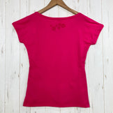 【Women's S ピンク系】 Montura ( モンチュラ ) フラワープリント ショートスリーブティー ポリエステル ウェア トップス インナー シャツ ショートスリーブTシャツ クルーネック 化繊 z00054167  化繊 ショートスリーブTシャツ クルー