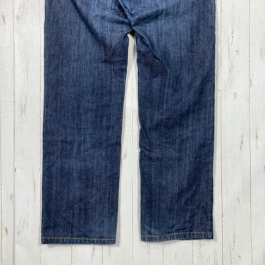 【Men's 34 ネイビー系】 2013 Patagonia ( パタゴニア ) レギュラー フィット ジーンズ レギュラー Regular Fit Jeans - Regular DKW ( Dark Wash ) オーガニックコットン100% デニム オーガニッ