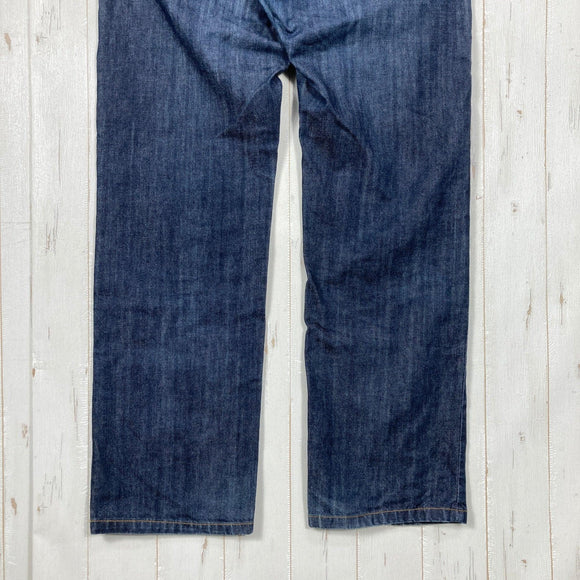 【Men's 34 ネイビー系】 2013 Patagonia ( パタゴニア ) レギュラー フィット ジーンズ レギュラー Regular Fit Jeans - Regular DKW ( Dark Wash ) オーガニックコットン100% デニム オーガニッ