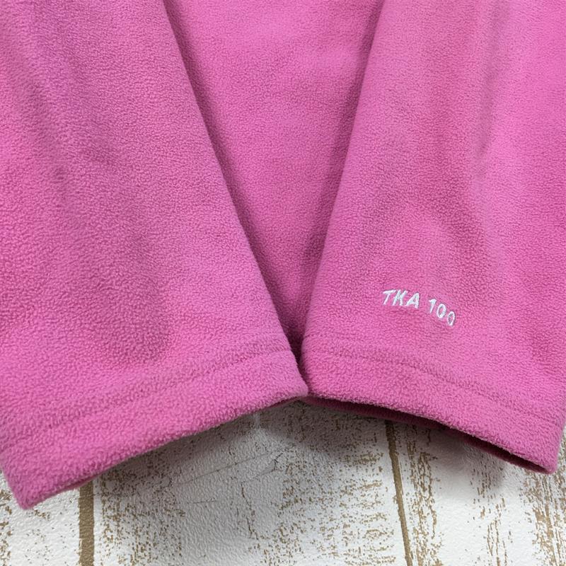 【Women's S ピンク系】 The North Face ( ザ・ノースフェイス ) Tka 100 1/4 Zip フリース プルオーバー ジャケット 欧米規格モデル F09C117 International Women's  フリース アウター ジャケット