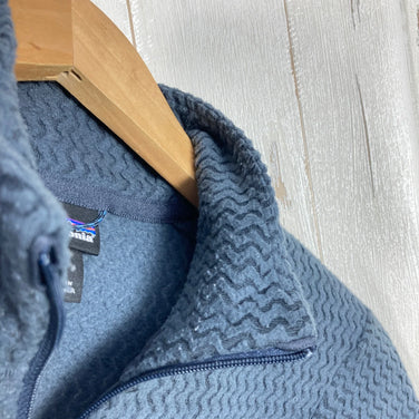 [女士小号海军蓝] 2022 Patagonia R1 Air Zip Neck SMDB 涤纶羊毛夹克 (z00053513)