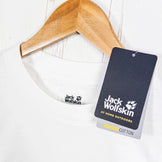 【Unisex M ホワイト系】 Jackwolfskin ( ジャックウルフスキン ) ジェーピー ポケット ロングスリーブ ティー JP POCKET LS T White Rush オーガニックコットン ウェア トップス インナー シャツ ロングスリーブTシャツ - 【公式】2ndGEAR（セカンドギア）Webショップ【登山用品・アウトドア用品専門 買取販売店】