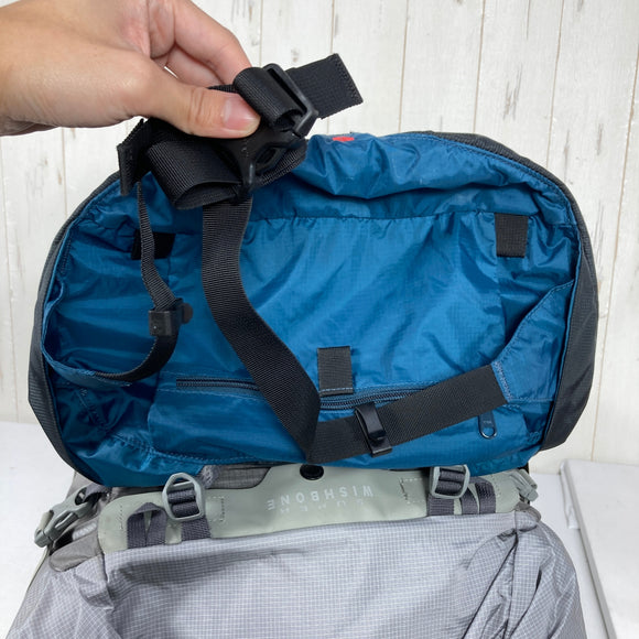 【Women's OneSize グレー系】 Montbell ( モンベル ) キトラパック 40 Women's Kitra Pack 40 Women's 2気室 ロールアップシステム トップリッド付属 ナイロン バッグ ストレージ バックパック 容量【30L～54L】 z