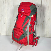 【Men's OneSize レッド系】 Deuter ( ドイター ) アクト ライト 40+10 Act Lite 40+10 Fire-Granite 5510 Vari Quick / Aircontact / 2気室 / ハイドレーション対応 バッグ ストレージ バ