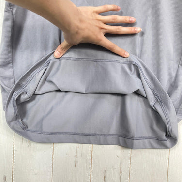 【Men's M グレー系】 Finetrack ( ファイントラック ) ドラウトクアッド ジップT Drought Quad Zip T ポリエステル ウェア トップス インナー シャツ ショートスリーブシャツ 化繊 z00054913  化繊 ショートスリー