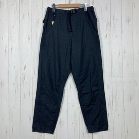【Men's L ブラック系】 2025 Yamatomichi ( 山と道 ) メリノ ファイブポケット パンツ Merino 5-Pocket Pants Charcoal コーデュラナイロン リップストップ 日本製 メリノウール ウェア ボトムス ロングパンツ