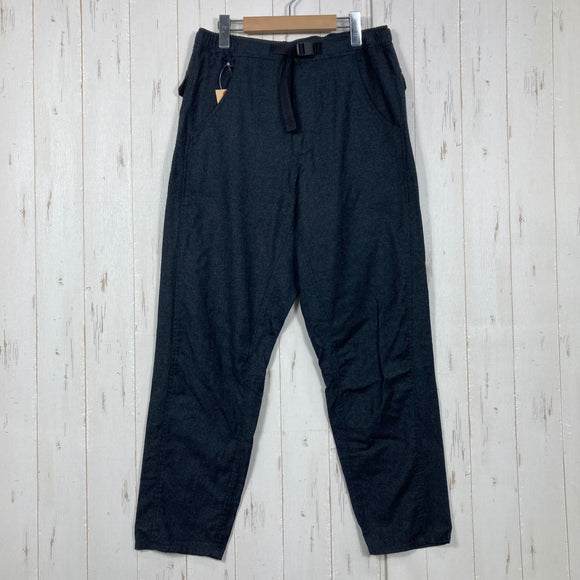 【Men's L ブラック系】 2025 Yamatomichi ( 山と道 ) メリノ ファイブポケット パンツ Merino 5-Pocket Pants Charcoal コーデュラナイロン リップストップ 日本製 メリノウール ウェア ボトムス ロングパンツ