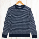 【Men's S ネイビー系】 Patagonia ( パタゴニア ) メリノ クルーネック セーター Merino Crewneck Sweater メリノウール 50365 International Men's NVYB ウール ロングスリーブTシャツ クルー - 【公式】2ndGEAR（セカンドギア）Webショップ【登山用品・アウトドア用品専門 買取販売店】