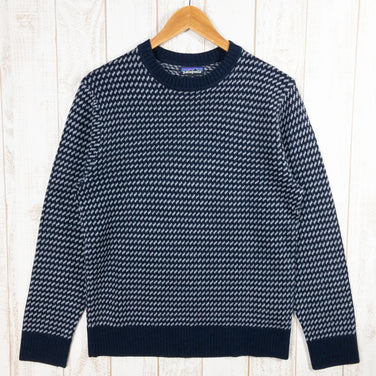 【Men's S ネイビー系】 Patagonia ( パタゴニア ) メリノ クルーネック セーター Merino Crewneck Sweater メリノウール 50365 International Men's NVYB ウール ロングスリーブTシャツ クルー - 【公式】2ndGEAR（セカンドギア）Webショップ【登山用品・アウトドア用品専門 買取販売店】