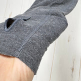 【Men's S グレー系】 2000s Patagonia ( パタゴニア ) キャプリーン ロングスリーブ ハーフジップ シャツ Capilene Longsleeve Hargzip Short ポリエステル ウェア トップス インナー シャツ ロングスリー