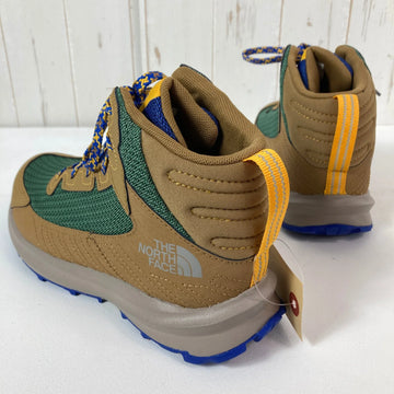 【Boy's 23.5cm ベージュ系】 The North Face ( ザ・ノースフェイス ) ユース ファストパック ハイカー ミッド ウォータープルーフ K Fastpack Mid WP BG フットウェア トレッキングブーツ z00056642 BG トレッキング - 0