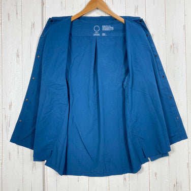 【Unisex S ネイビー系】 Yamatomichi ( 山と道 ) バンブー シャツ Bamboo Shirt ウェア トップス インナー シャツ ロングスリーブシャツ 化繊 z00058856  化繊 ロングスリーブシャツ インナー シャツ トップス ウェア